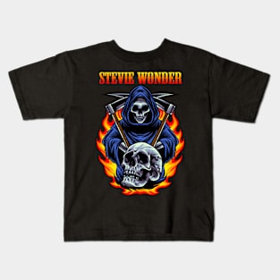 STEVIE WONDER BAND Kids T-Shirt